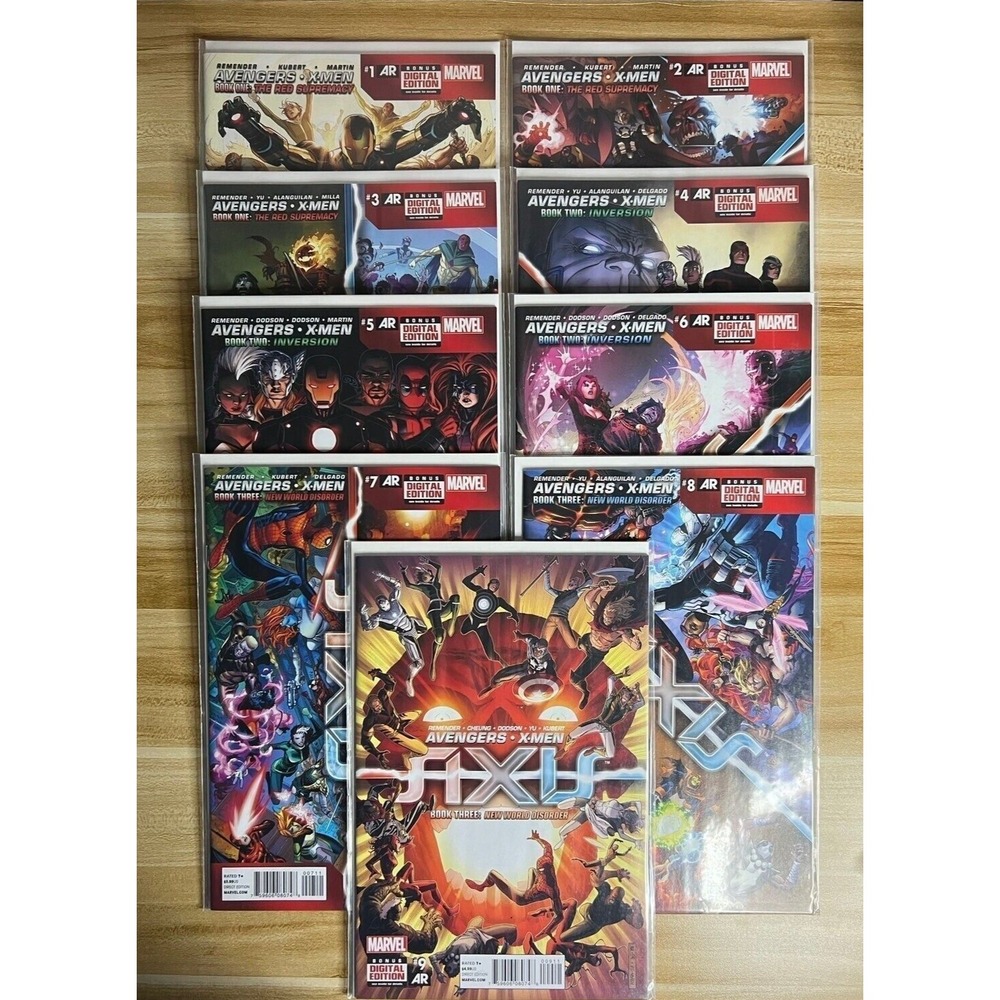 Avengers/X-Men: Axis 1-9 Run - Picture 1 of 2